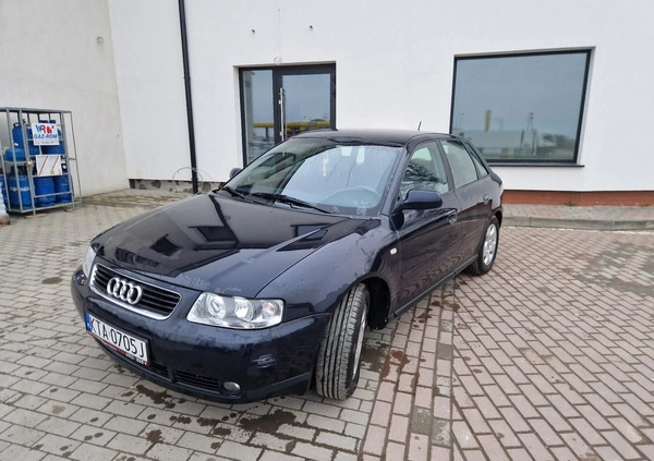 Audi A3 cena 11500 przebieg: 212000, rok produkcji 2000 z Strzyżów małe 191